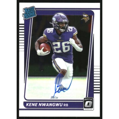 2021 Donruss Optic Rated Rookies RPS Autographs #233 Kene Nwangwu/150