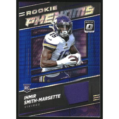 2021 Donruss Optic Rookie Phenoms Jerseys Blue Hyper #41 Ihmir Smith-Marsette