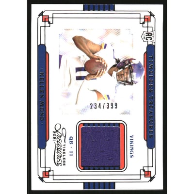 2021 Panini Chronicles Timeless Treasures Jersey #6 Kellen Mond