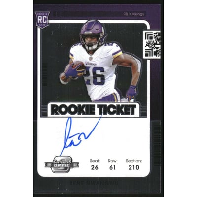 2021 Panini Contenders Optic #132 Kene Nwangwu AU