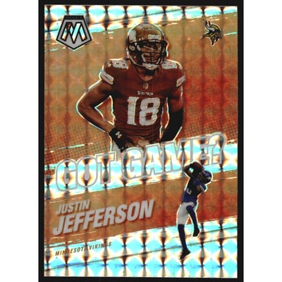 2021 Panini Mosaic Got Game Mosaic #15 Justin Jefferson