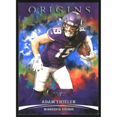 2021 Panini Origins Blue #66 Adam Thielen