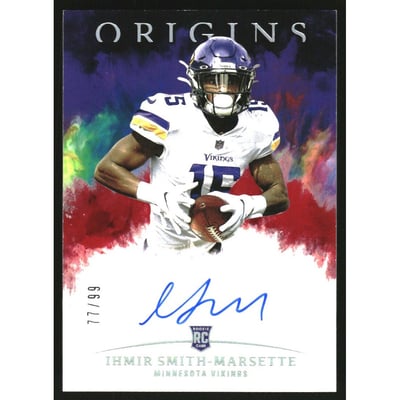 2021 Panini Origins Rookie Autographs Red #42 Ihmir Smith-Marsette