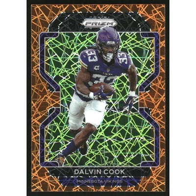 2021 Panini Prizm Prizms Lazer #129 Dalvin Cook