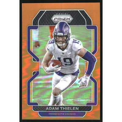 2021 Panini Prizm Prizms Orange #126 Adam Thielen