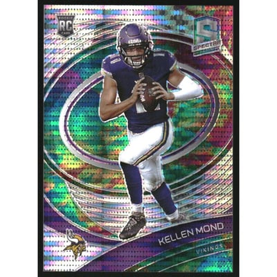 2021 Panini Spectra Celestial #141 Kellen Mond