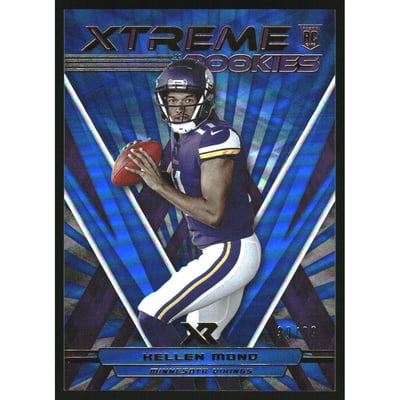2021 Panini XR Xtreme Rookies Blue #21 Kellen Mond
