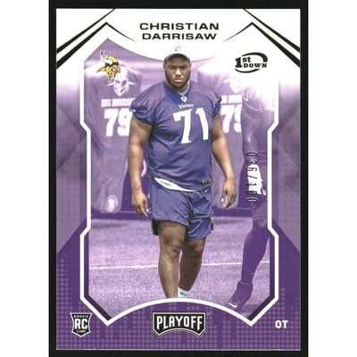 2021 Playoff 1st Down #250 Christian Darrisaw