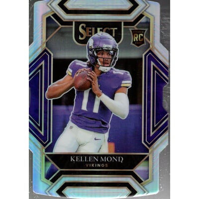 2021 Select Prizm Silver Die Cut #264 Kellen Mond