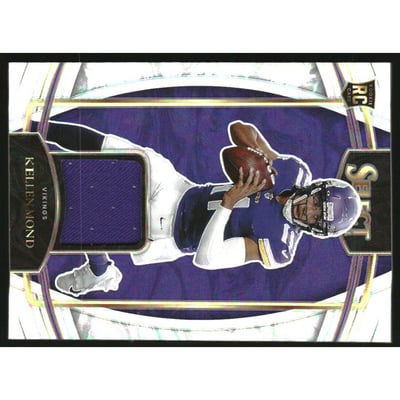 2021 Select Rookie Swatches Prizm #6 Kellen Mond