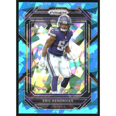 2022 Panini Prizm Prizms Blue Ice #193 Eric Kendricks