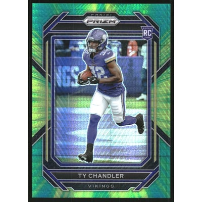 2022 Panini Prizm Prizms Hyper #348 Ty Chandler