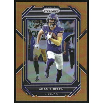 2022 Panini Prizm Prizms Orange #189 Adam Thielen