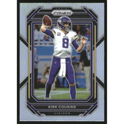 2022 Panini Prizm Prizms Silver #187 Kirk Cousins