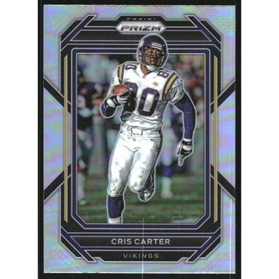 2022 Panini Prizm Prizms Silver #196 Cris Carter