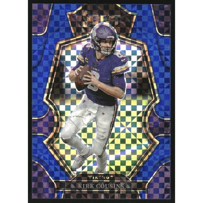 2022 Select Prizm Blue #164 Kirk Cousins