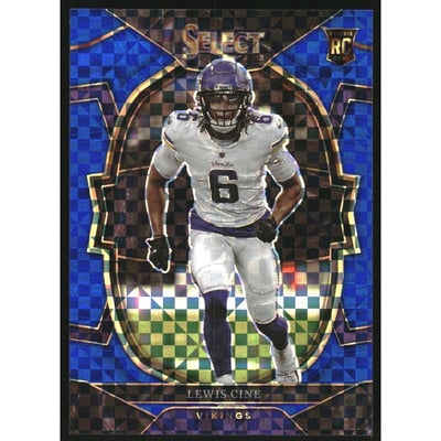 2022 Select Prizm Blue #52 Lewis Cine
