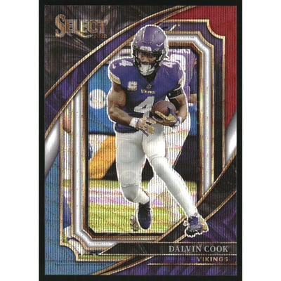 2022 Select Prizm Tri Color #332 Dalvin Cook