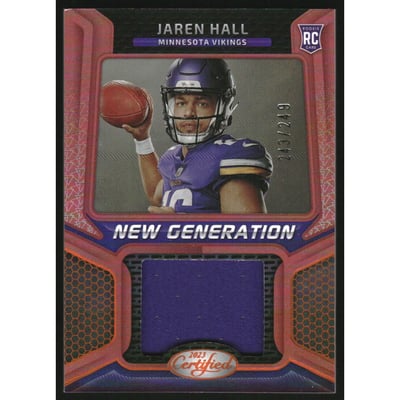 2023 Certified New Generation Jerseys Mirror Orange #34 Jaren Hall