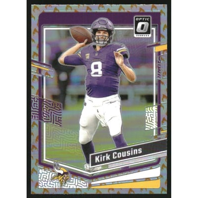 2023 Donruss Optic Fire #126 Kirk Cousins
