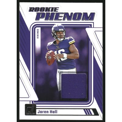 2023 Donruss Rookie Phenom Jerseys #38 Jaren Hall