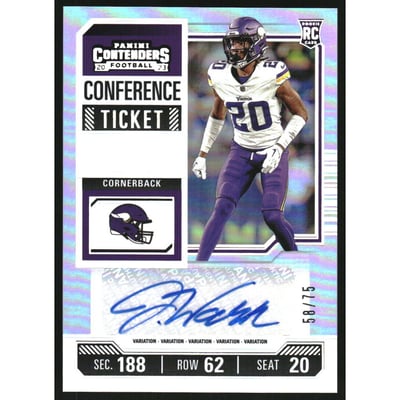 2023 Panini Contenders Variations Conference Ticket #172 Jay Ward