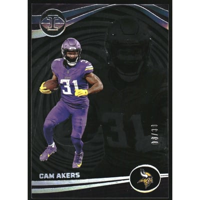 2023 Panini Illusions Trophy Collection Wild Card #64 Cam Akers