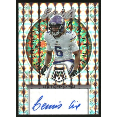 2023 Panini Mosaic Scripts #10 Lewis Cine