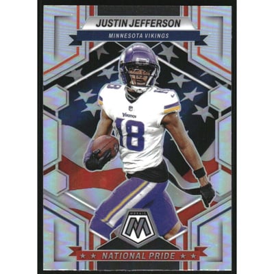 2023 Panini Mosaic Silver #265 Justin Jefferson NP
