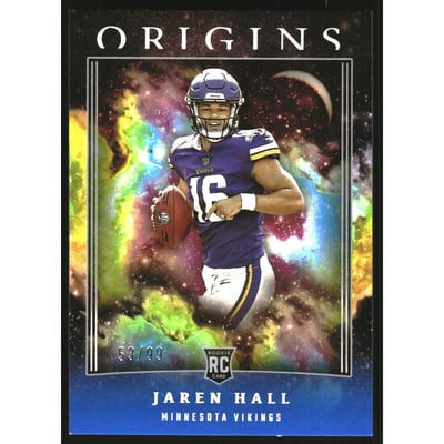 2023 Panini Origins Blue #143 Jaren Hall
