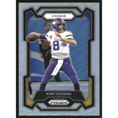 2023 Panini Prizm Prizms Silver #197 Kirk Cousins