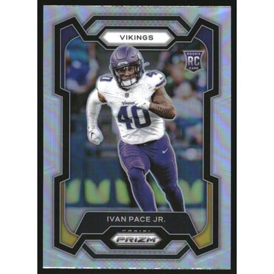 2023 Panini Prizm Prizms Silver #366 Ivan Pace Jr.