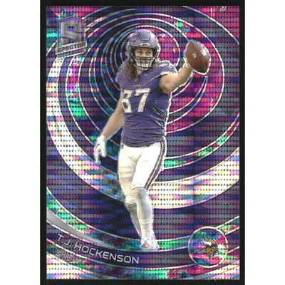 2023 Panini Spectra Celestial #62 T.J. Hockenson