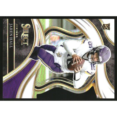 2023 Select Prizm White Die Cut #261 Jaren Hall