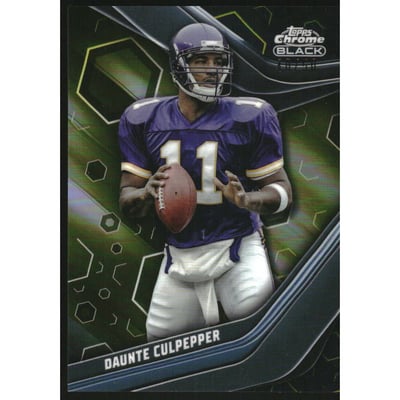 2023 Topps Composite Chrome Black Gold Refractors #128 Daunte Culpepper