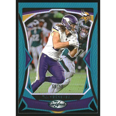 2024 Certified Mirror Teal #90 T.J. Hockenson