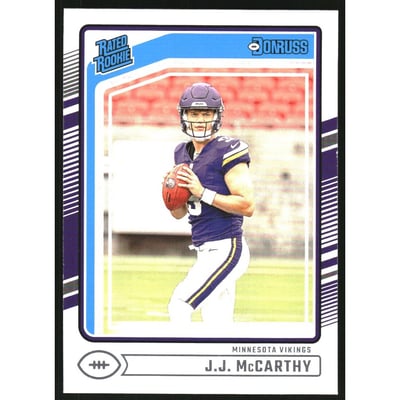 2024 Donruss #303 J.J. McCarthy RR RC