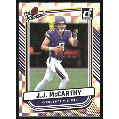 2024 Donruss The Rookies #1 J.J. McCarthy