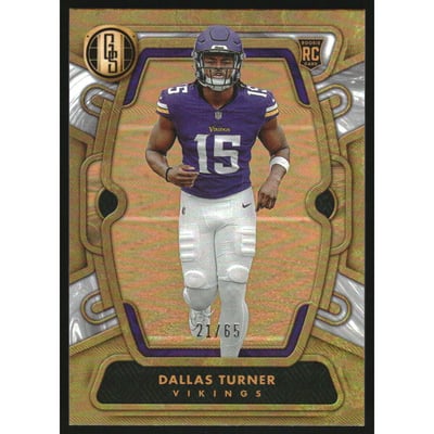 2024 Panini Gold Standard White Gold #116 Dallas Turner