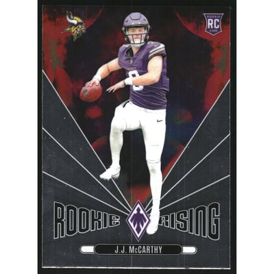 2024 Panini Phoenix Rookie Rising #1 JJ McCarthy