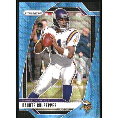 2024 Panini Prizm Prizms Blue Wave #193 Daunte Culpepper