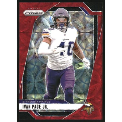 2024 Panini Prizm Prizms Choice Red #189 Ivan Pace Jr.