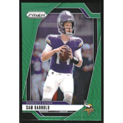 2024 Panini Prizm Prizms Green #185 Sam Darnold