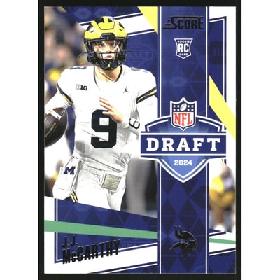 2024 Score NFL Draft #4 J.J. McCarthy