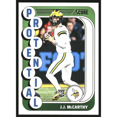 2024 Score Protential #10 J.J. McCarthy