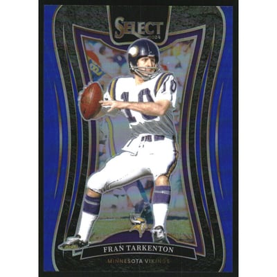 2024 Select Prizm Blue #338 Fran Tarkenton/99