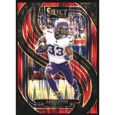 2024 Select Prizm Red Shock #102 Aaron Jones