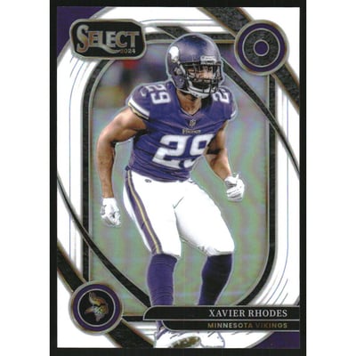 2024 Select Prizm White #201 Xavier Rhodes