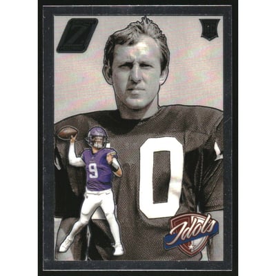 2024 Zenith Idols #9 Fran Tarkenton/JJ McCarthy