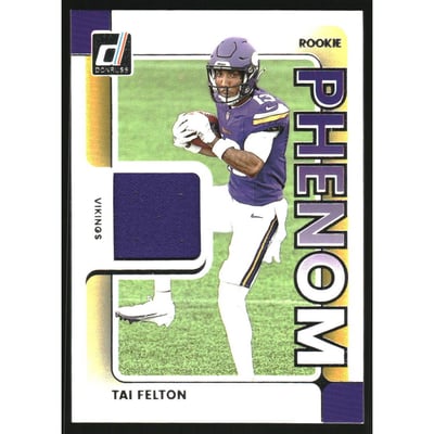 2025 Donruss Rookie Phenom Jerseys #25 Tai Felton